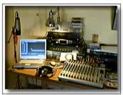 Programma radiofonico radio one the big one, studio di registrazione